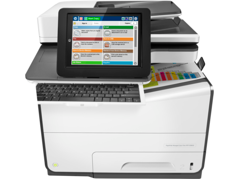 HP PageWide Managed Color MFP E58650z