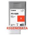 Cartuccia Canon PFI-106R Red Rosso
