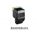 Toner Lexmark 80C2XK0 Nero