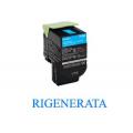 Toner Lexmark 802XC Ciano