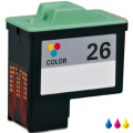 Cartuccia Lexmark 27 10NX227E Ciano Magenta Giallo compatibile  
