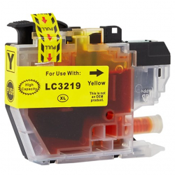 Cartuccia Brother LC3219XLY Giallo alta capacità