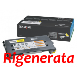 Toner Lexmark C500H2YG Giallo