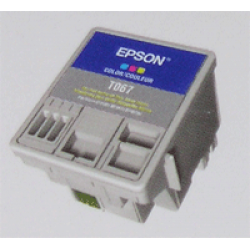 Cartuccia Epson T067 Ciano Giallo Magenta