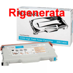 Toner Lexmark 20K1400 Ciano