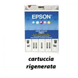 Cartuccia Epson T027 Ciano Ciano Light Magenta Magenta Light Giallo