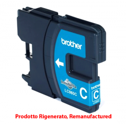 Cartuccia Brother LC980C Ciano