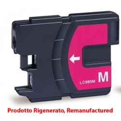 Cartuccia Brother LC980M Magenta