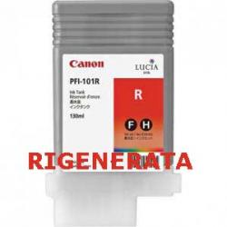 Cartuccia Canon PFI-101R Red Rosso