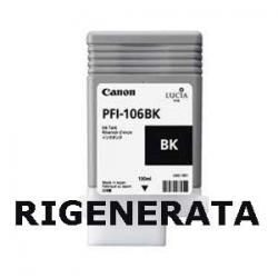 Cartuccia Canon PFI-106BK Nero