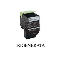 Toner Lexmark 80C2XK0 Nero