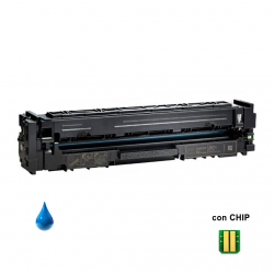 Toner HP W2211X Ciano