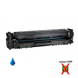 Toner compatibile HP W2211A 207A ciano SENZA CHIP