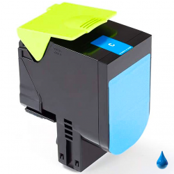 Toner Lexmark 802HC Ciano