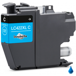 Cartuccia Brother LC422XLC Ciano alta capacità