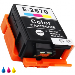 Cartuccia Epson T2670 Ciano Magenta Giallo