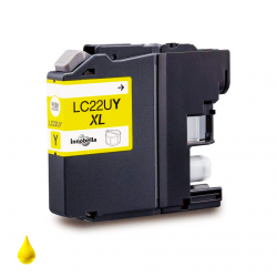 Cartuccia Brother LC22UY Giallo alta capacità