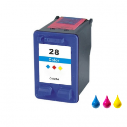 Cartuccia HP 28 Ciano Giallo Magenta