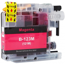 Cartuccia Brother LC123M Magenta