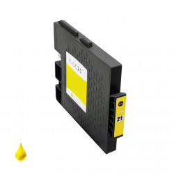 Cartuccia Ricoh GC21Y Giallo