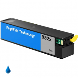 Cartuccia HP T0B27A Ciano alta capacità