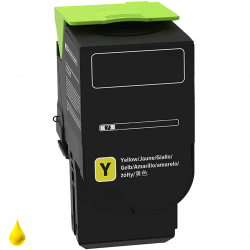 Toner Lexmark 78C2XY0 Giallo alta capacità