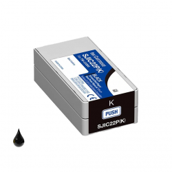 Cartuccia Epson SJIC22P(K) Nero