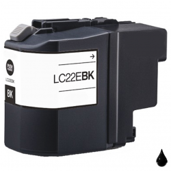 Cartuccia Brother LC22EBK Nero