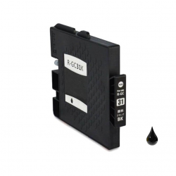 Cartuccia Ricoh GC31K Nero