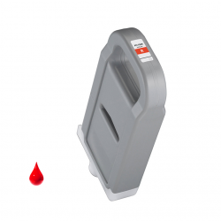 Cartuccia Canon PFI-706R Red Rosso
