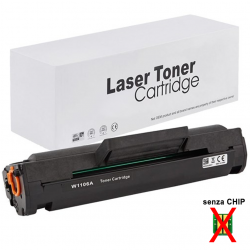Toner HP W1106A Nero senza chip