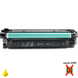 Toner HP W2122A Giallo senza chip