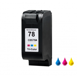 Cartuccia HP C6578A Ciano Giallo Magenta