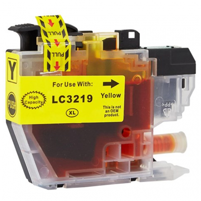 Cartuccia Brother LC3219XLY Giallo alta capacità