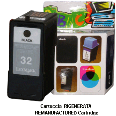 Cartuccia Lexmark 32 Nero Cartuccia Lexmark 32 Nero