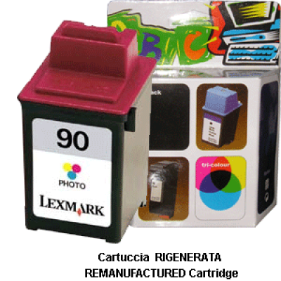 Cartuccia Lexmark 90 Nero Photo Ciano Photo Magenta Photo Cartuccia Lexmark 90 Nero Photo Ciano Photo Magenta Photo
