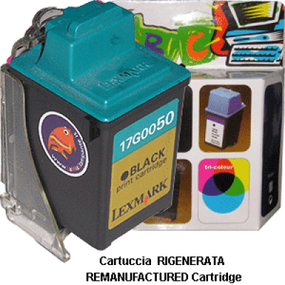 Cartuccia Lexmark 17G0050 Nero Cartuccia Lexmark 17G0050 Nero