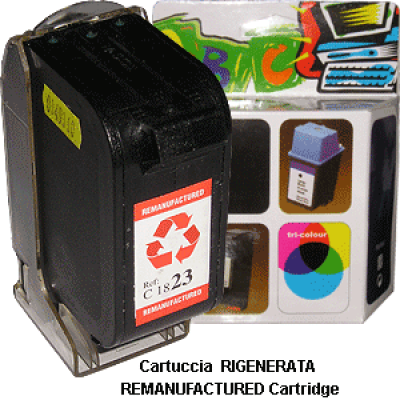 Cartuccia HP C1823D Ciano Magenta Giallo Cartuccia HP C1823D Ciano Magenta Giallo