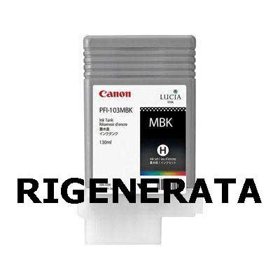 Cartuccia Canon PFI-103MBK Nero Matte Cartuccia Canon PFI-103MBK Nero Matte