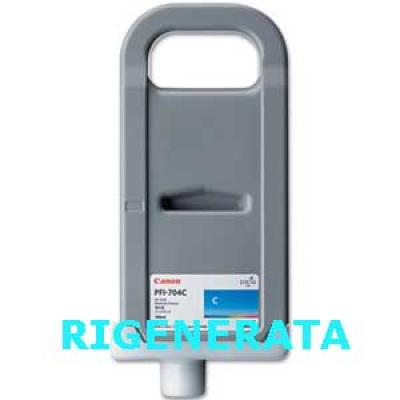 Cartuccia Canon PFI-704C Ciano