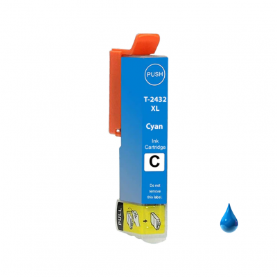 Cartuccia Epson 24XL Ciano (C13T24324010) Cartuccia Epson 24XL Ciano (C13T24324010)