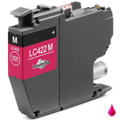 Cartuccia Brother LC422M Magenta