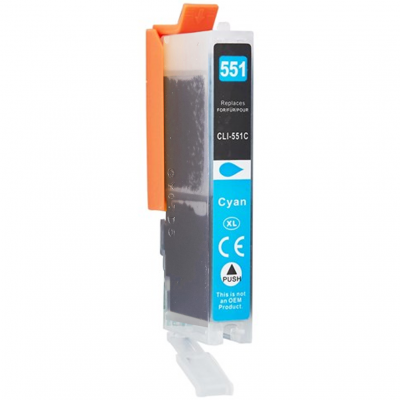 Cartuccia Canon CLI-551XL C Ciano alta capacità Cartuccia Canon CLI-551XL C Ciano alta capacità