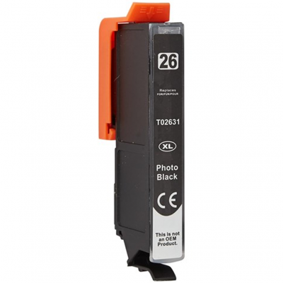 Cartuccia Epson 26XL Nero Photo (C13T26314012) Cartuccia Epson 26XL Nero Photo (C13T26314012)