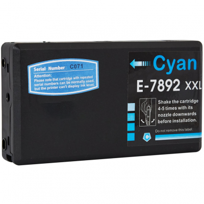 Cartuccia Epson T7892 Ciano alta capacità Cartuccia Epson T7892 Ciano alta capacità