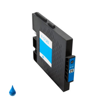Cartuccia Ricoh GC21C Ciano Cartuccia Ricoh GC21C Ciano