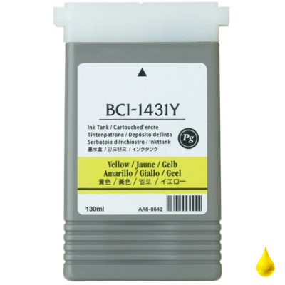Cartuccia Canon BCI-1431Y Giallo
