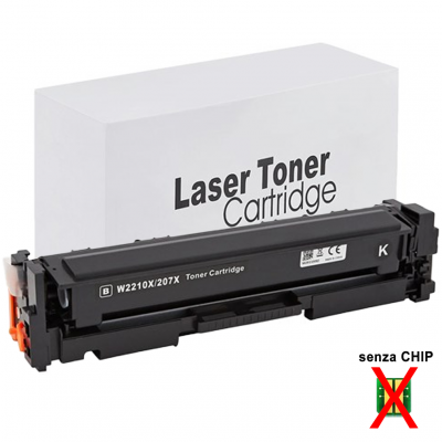 Toner HP W2210X Nero alta capacità senza chip Toner HP W2210X Nero alta capacità senza chip