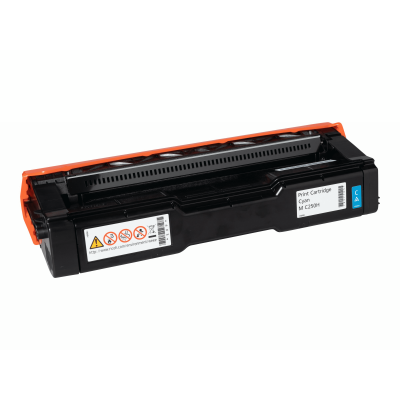 Toner Ricoh 408341 Ciano alta capacità Toner Ricoh 408341 Ciano alta capacità