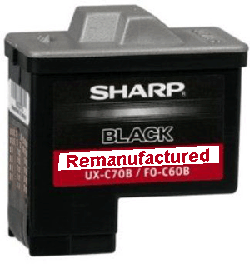 Cartuccia Sharp UXC70B Nero